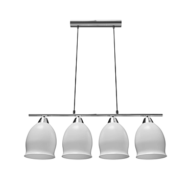 Elegant Pendant Lamp Losk 3D model image 1 