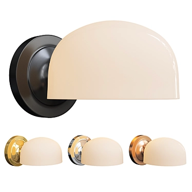 Modern Thurman Wall Sconce 3D model image 1 