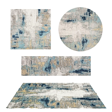 Versatile Rug Set - High-Quality 3D Models 3D model image 1 