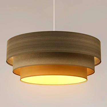 Triniti Pendant Light: Contemporary Elegance 3D model image 1 