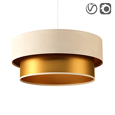 Elegant pendant lamp duo