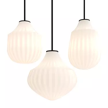 Circus Pendant Light: Playful and Elegant 3D model image 1 