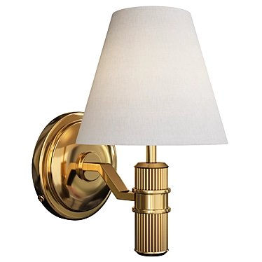 Elegant Rigdon Wall Sconce 3D model image 1 