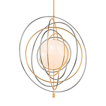 Electrum Kinetic Chandelier 3D model image 1 