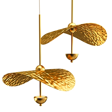 Elegant LUCILLA B Table Lamp 3D model image 1 