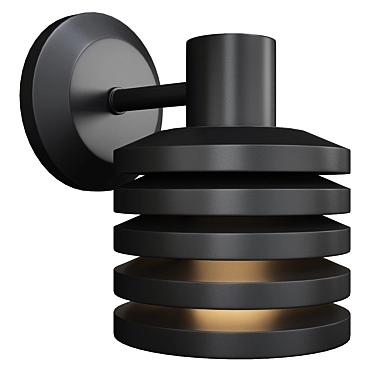 Macadam Sconce - Modern Lighting Fixture 3D model image 1 