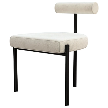 Lui Jo Living Collection Chair 3D model image 1 