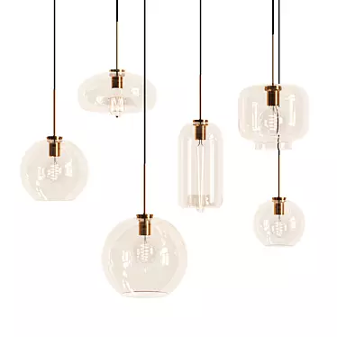 VILMO Modern Design Pendant Light 3D model image 1 