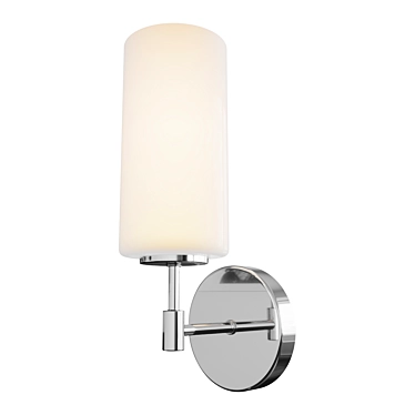 Palmarius Wall Lamp: Elegant and Efficient 3D model image 1 