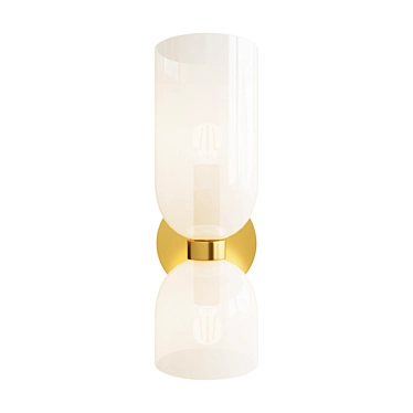 Title: Orinoco Wall Lamp - Elegant Illumination 3D model image 1 