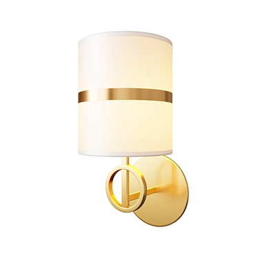 Elegant Mateo Wall Lamp 3D model image 1 