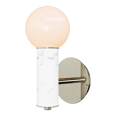 Elegant Fest Wall Lamp 3D model image 1 