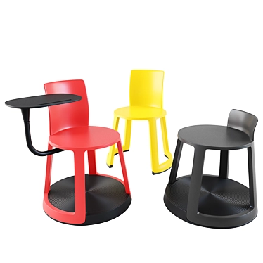 Toou Revo: Stylish & Versatile Seating 3D model image 1 