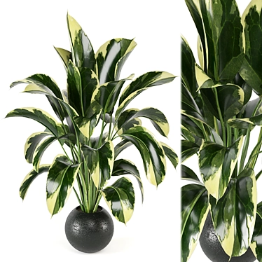 Lush Indoor Plants Set 126 3D model image 1 