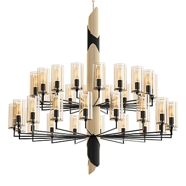 Luxury Brilliance Chandelier 3D model image 1 