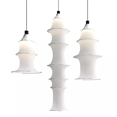 Danese Milano Falkland Pendant Light 3D model image 1 