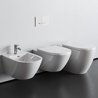 Title: Minimalist Villeroy & Boch Subway 3.0 Collection 3D model image 1 