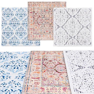 Square Rugs | Various Sizes 3D model image 1 