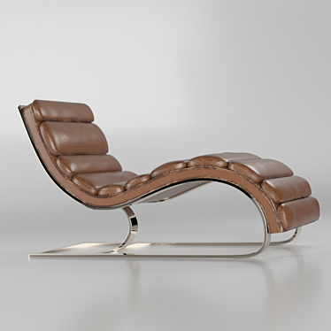 Modern Design Sun Lounger 3D model image 1 