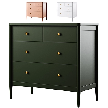 Kids Hampshire 4-Drawer Dresser by Crate and Barrel / Crate and Kids