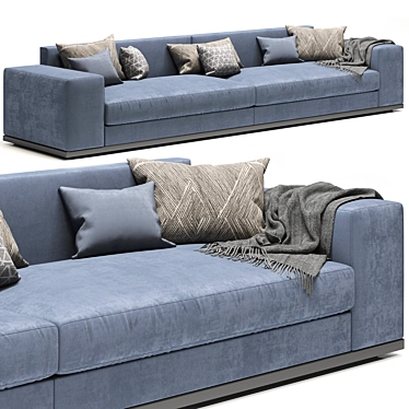 Verzelloni Holden 2 Seater Sofa 3D model image 1 