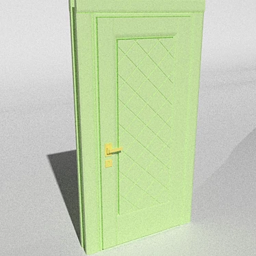 Welcome Home Door 3D model image 1 