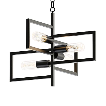 Elegant Pendant Light: Vitaluce 3D model image 1 