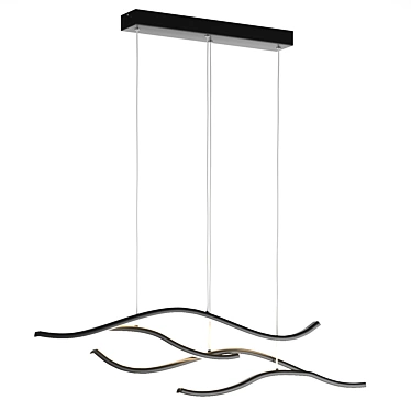 Modern Hanging Lamp | Height 1200, Width 1000 3D model image 1 