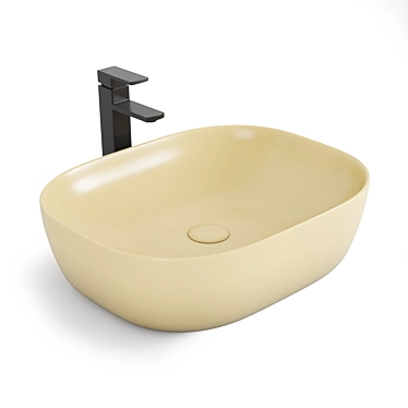 Ceramic Countertop Washbasin, Matt Beige BB1302-H316

Title Suggestions:
1. Beige Matte Ceramic Wash 3D model image 1 