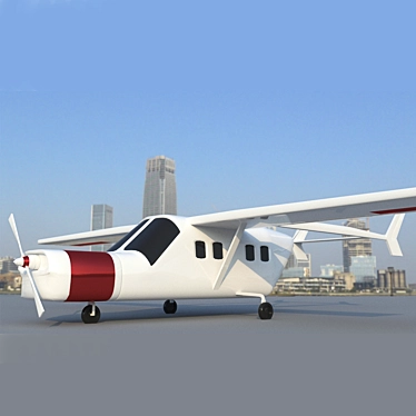 Skymaster Maize - Classic Cessna 3D model image 1 