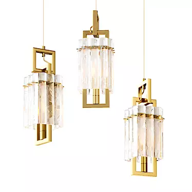 BENNA Pendant Lamp: Stylish and Modern 3D model image 1 