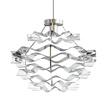 Grey Gomez Chandelier 3D model image 1 