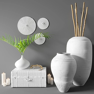 Elegant White Decor Collection

Stylish Uniqwa Décor Essentials

Chic White Uniqwa Decor Pieces

Ex 3D model image 1 