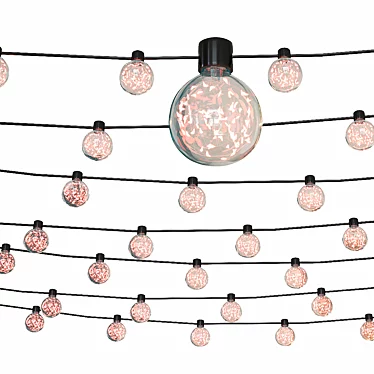 Enchanting Fairy Lights 3D model image 1 