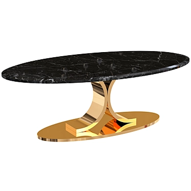 Modern Kent Plus Tavolo Dining Table 3D model image 1 