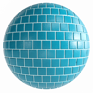 4K Glass Tile Materials With Sbsar File 3D model image 1 