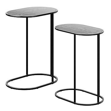 Minimalist Eaman Coffee Tables 3D model image 1 