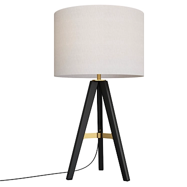 Elegant Martus Table Lamp 3D model image 1 