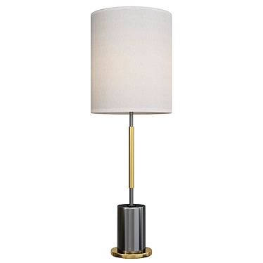 Minimalist USB Table Lamp 3D model image 1 