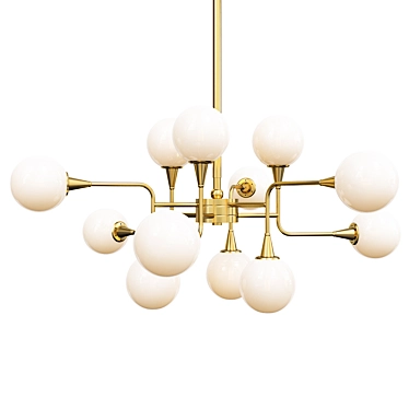 Cosmo L Chandelier: Elegant and Timeless 3D model image 1 