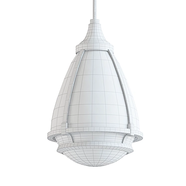 Kichler Ayra 10" Mini Pendant 3D model image 1 