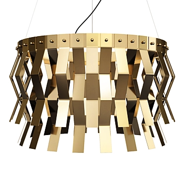 Elegant Veronica Chandelier 3D model image 1 