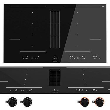 Gaggenau CV492100 | Induction Hob 3D model image 1 