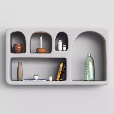 Isobel Wall Shelf - Stylish and Functional 3D model image 1 