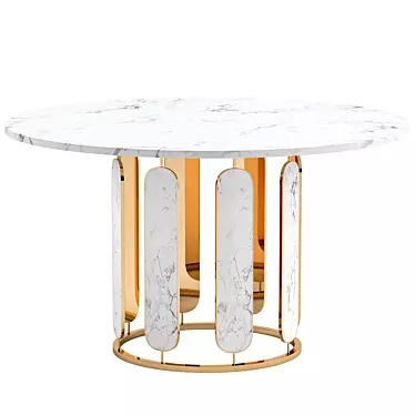 SULTANA: Elegant Dining Table in 3Ds 3D model image 1 