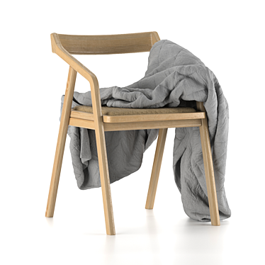 Plaid Size Chair Tor 3D model image 1 
