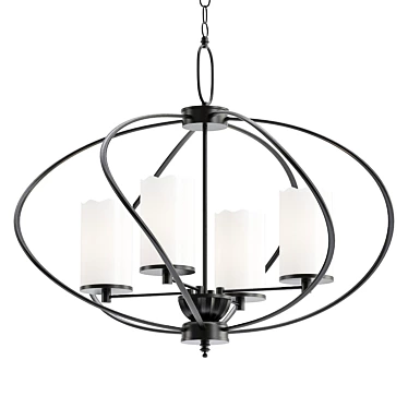 Lancing Pendant Light 3D model image 1 