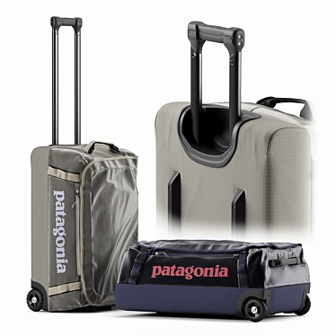 Patagonia Black Hole 40L Wheeled Duffel 3D model image 1 