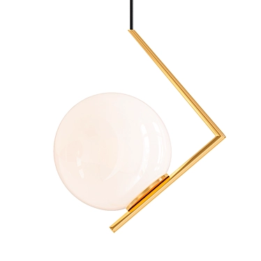 Geometric Minimal Pendant Lamp 3D model image 1 