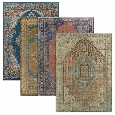 Elegant Classic Rugs for Timeless Charm 3D model image 1 